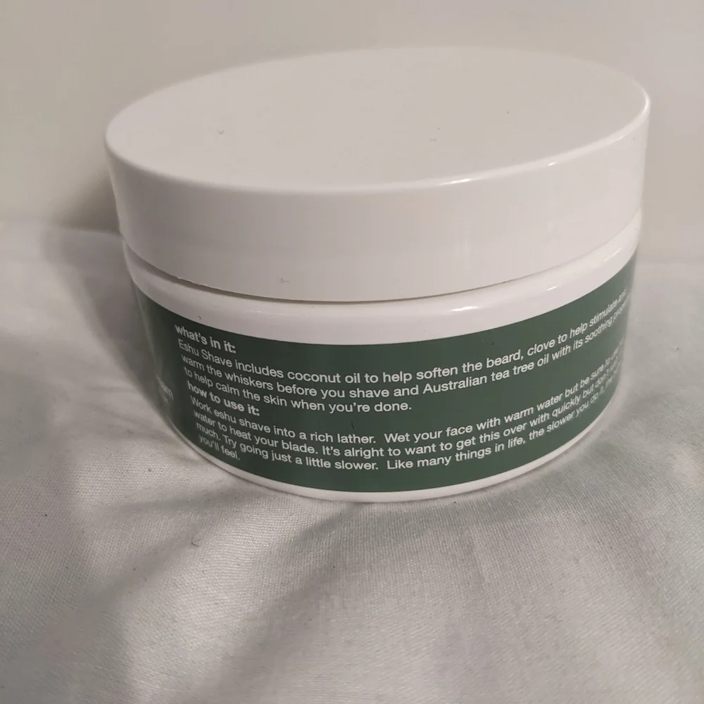 Eshu Skin Assist Men's SHAVE CREAM 6.4 Fl Oz